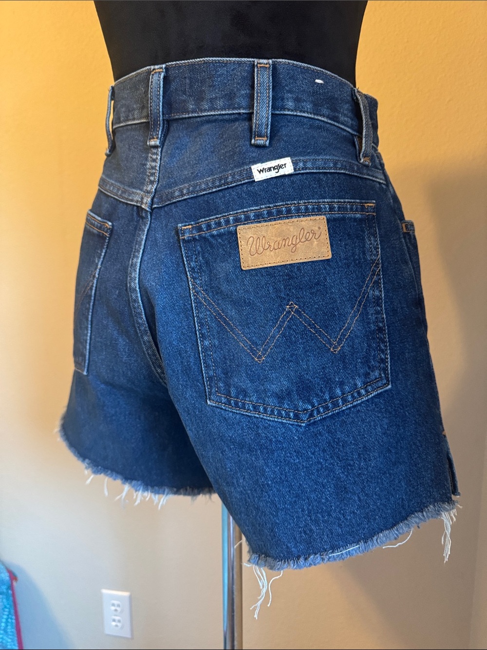 Wrangler Dark Blue Women's Jean Festival Shorts